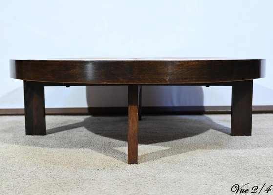 Ceramics and Sandstone Coffee Table from Vallauris, 1960s-RVK-1744078