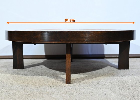 Ceramics and Sandstone Coffee Table from Vallauris, 1960s-RVK-1744078