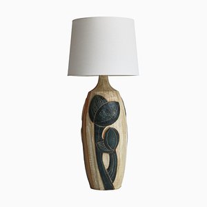 Ceramics Table Lamp by Noomi Backhausen for Søholm, Denmark, 1960s-WRF-1328521