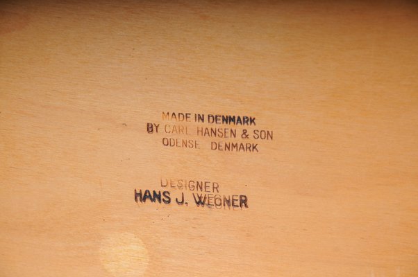 CH-35 Armchair in Teak and Leather by Hans J. Wegner, 1890s-FLW-1761473