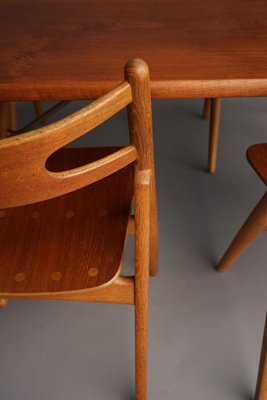 CH29 Sawbuck Chairs by Hans Wegner for Carl Hansen & Son, 1960s, Set of 4-MB-2023734