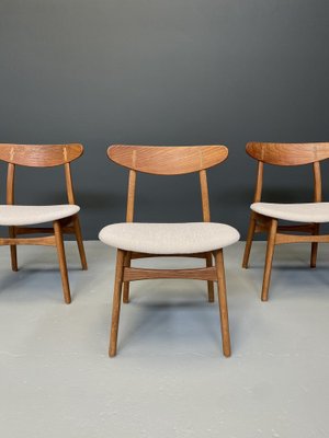 CH30 Dining Chairs by Hans J. Wegner for Carl Hansen & Son, 1960s, Set of 4-BHM-2028998