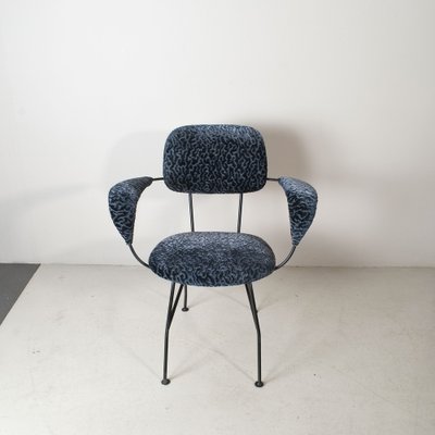 Chair with Metal Structure Works and Curved by Gastone Rinaldi for Rima, 1950s-JQO-1760104