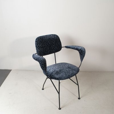 Chair with Metal Structure Works and Curved by Gastone Rinaldi for Rima, 1950s-JQO-1760104