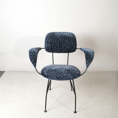 Chair with Metal Structure Works and Curved by Gastone Rinaldi for Rima, 1950s-JQO-1760104