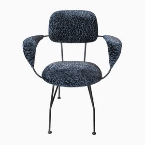 Chair with Metal Structure Works and Curved by Gastone Rinaldi for Rima, 1950s-JQO-1760104