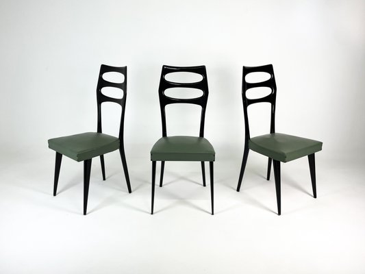 Chairs attributed to Paolo Buffa, 1950s, Set of 6-UVT-2026968