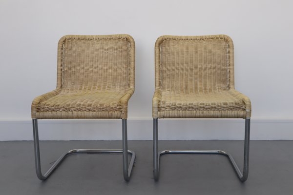 Chairs by A. Lorenz for Tecta, Germany, 1970s, Set of 2-JWH-925357