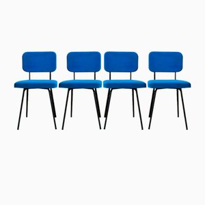 Chairs by André Simard for French Airborne, 1950s, Set of 4-AIU-1789016