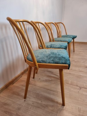 Chairs by Antonín Šuman for Ton, Set of 4-QJA-1088832