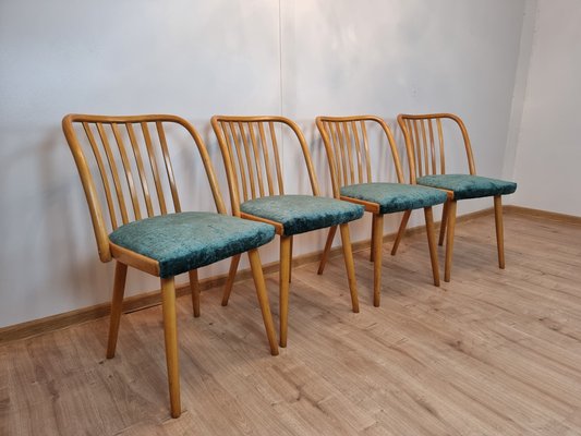 Chairs by Antonín Šuman for Ton, Set of 4-QJA-1088832