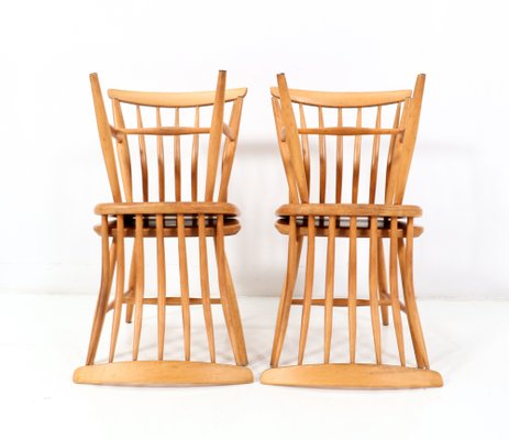 Chairs by Bengt Åkerblom & Gunnar Eklöf for Åkerblom, 1950s, Set of 4-MY-1444862