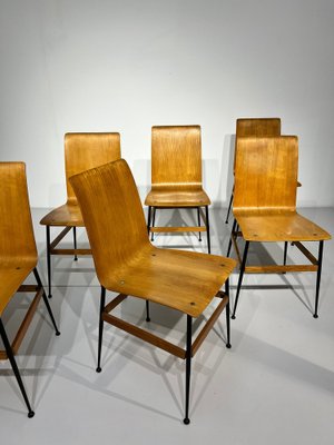 Chairs by Eugenia Alberti Reggio & Rinaldo Scaioli, Set of 6-KCF-1257091