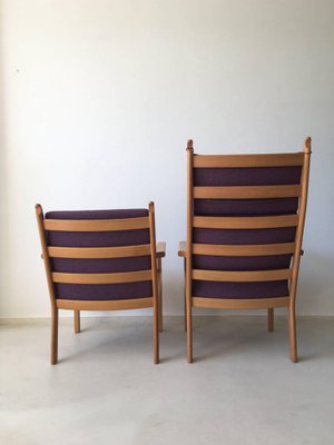 Chairs by Hans Wegner for Getama, 1980s, Set of 2-LL-1336653