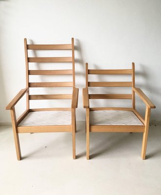 Chairs by Hans Wegner for Getama, 1980s, Set of 2-LL-1336653