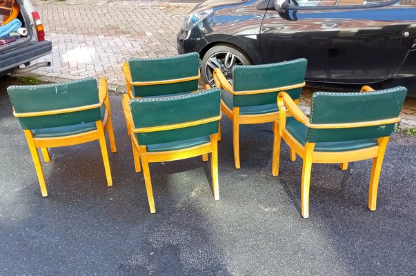 Chairs by Jacob Kjaer, 1940s, Set of 5-GJF-1066869