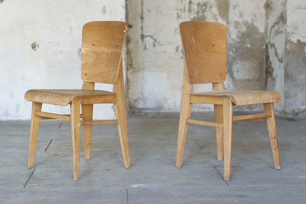 Chairs by Jean Prouvé, 1941, Set of 2-LA-1746333