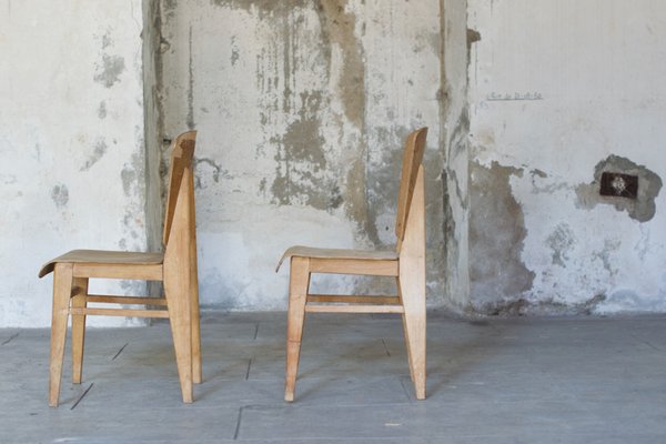 Chairs by Jean Prouvé, 1941, Set of 2-LA-1746333