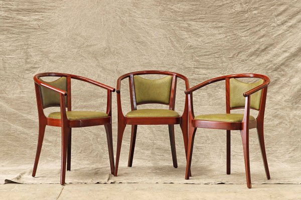 Chairs by Joamin Baumann for Baumann, Set of 3-PTH-1330890