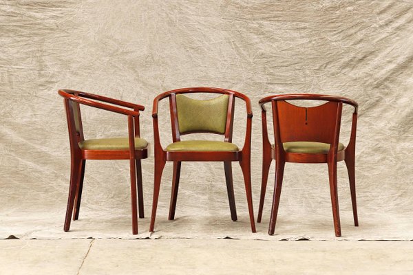 Chairs by Joamin Baumann for Baumann, Set of 3-PTH-1330890