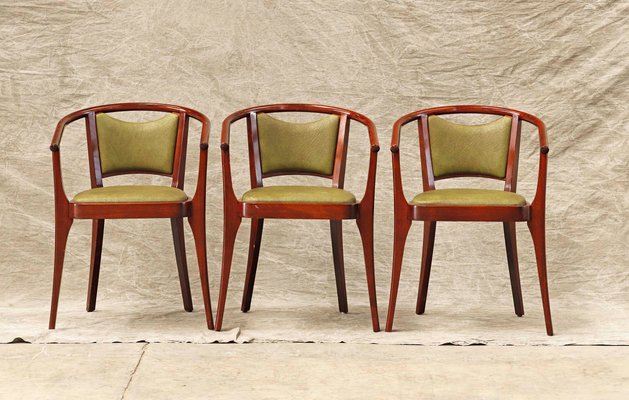 Chairs by Joamin Baumann for Baumann, Set of 3-PTH-1330890