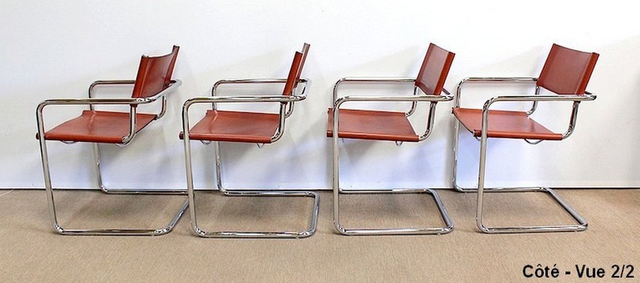 Chairs by Matteo Grassi, 1960s, Set of 4-RVK-1032759