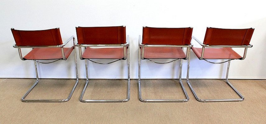 Chairs by Matteo Grassi, 1960s, Set of 4-RVK-1032759