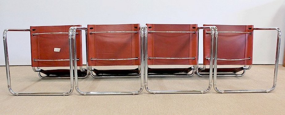 Chairs by Matteo Grassi, 1960s, Set of 4-RVK-1032759