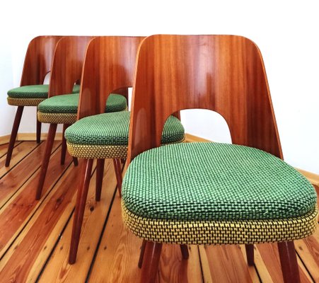 Chairs by O. Haerdtl for Ton, Czechoslovakia, 1960s, Set of 4-DHD-1282635