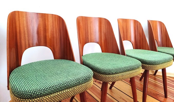 Chairs by O. Haerdtl for Ton, Czechoslovakia, 1960s, Set of 4-DHD-1282635