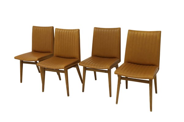 Chairs by Oskar Riedel, Austria, Set of 4-XTG-1020457