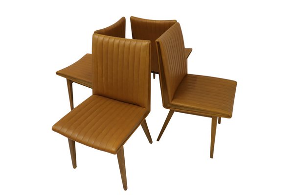 Chairs by Oskar Riedel, Austria, Set of 4-XTG-1020457