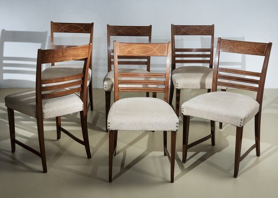 Chairs by Paolo Buffa, 1950s, Set of 6-BUB-1781410