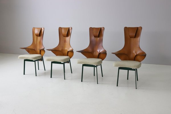 Chairs by Paolo Deganello for Zanotta, 1991, Set of 8-DXL-1405105