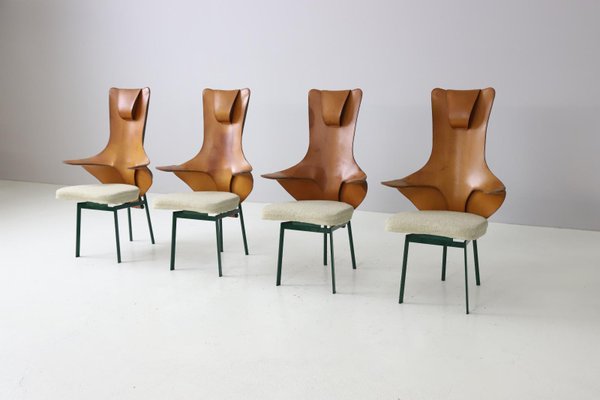 Chairs by Paolo Deganello for Zanotta, 1991, Set of 8-DXL-1405105