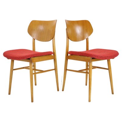 Chairs by Ton, Czechoslovakia, 1965, Set of 2-TZ-1431430