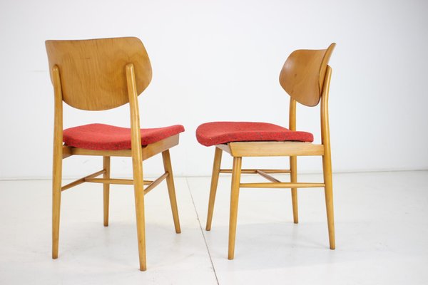 Chairs by Ton, Czechoslovakia, 1965, Set of 2-TZ-1431430