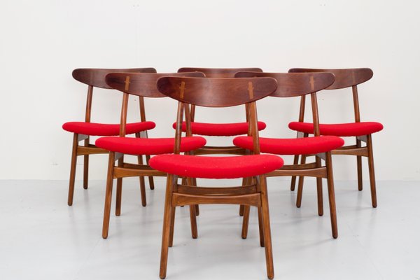 Chairs CH30 by Hans Wegner, Set of 3-ITV-1299173