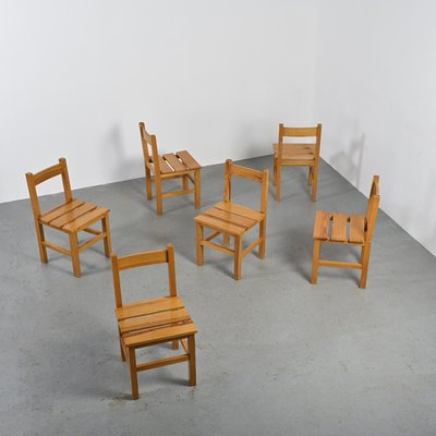 Chairs from Maison Regain, 1970, Set of 6-GJR-2023796