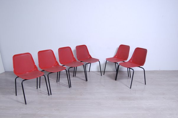 Chairs from MIM, Rome, 1960s, Set of 6-XSG-1259428