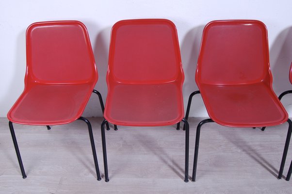 Chairs from MIM, Rome, 1960s, Set of 6-XSG-1259428