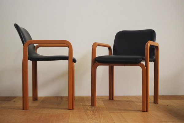 Chairs from Pillini Furniture, 1970s, Set of 4-KNM-997603