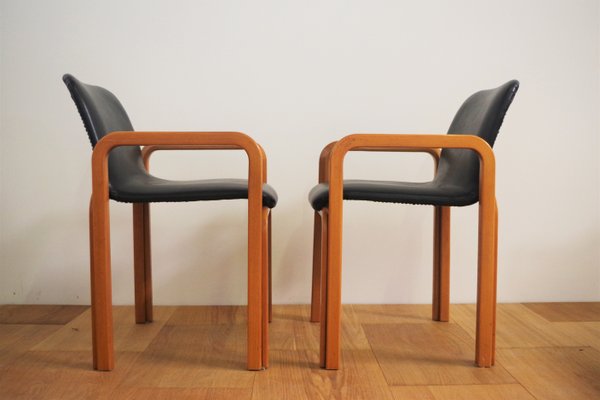 Chairs from Pillini Furniture, 1970s, Set of 4-KNM-997603