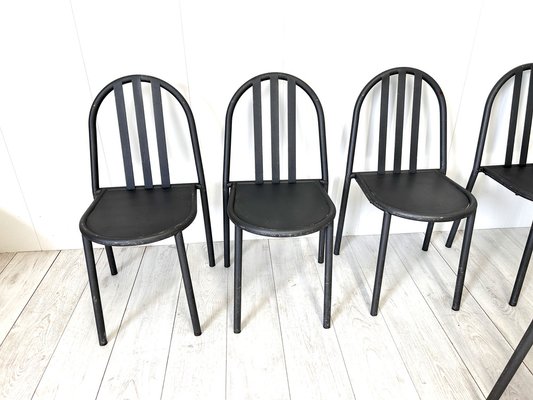 Chairs from Robert Mallet-Stevens, 1970s, Set of 10-NWG-1799477