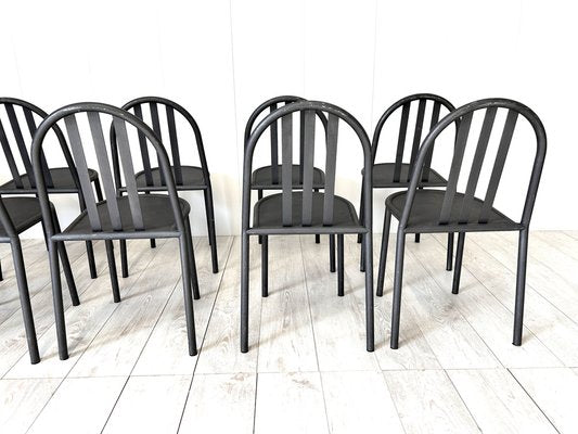 Chairs from Robert Mallet-Stevens, 1970s, Set of 10-NWG-1799477