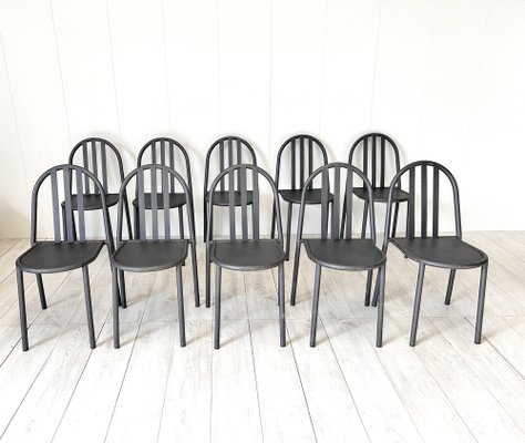 Chairs from Robert Mallet-Stevens, 1970s, Set of 10-NWG-1799477