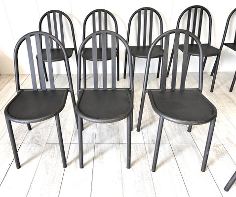 Chairs from Robert Mallet-Stevens, 1970s, Set of 10-NWG-1799477