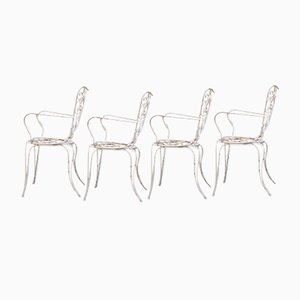 Chairs Garden Lio Carminati / Bridges to Home & Garden, Italy, in 1950, Set of 4 From Casa E Giardino-DPP-957533