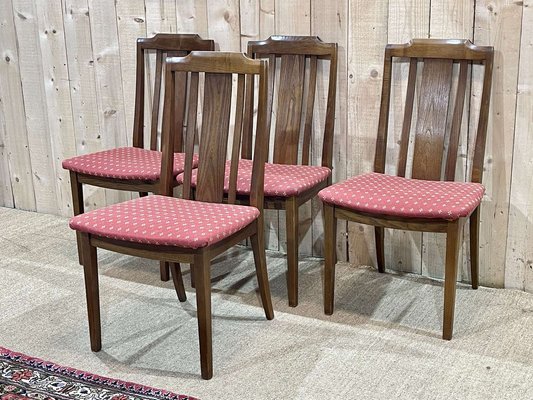 Chairs in Ash from G Plan, 1970s, Set of 4-QYF-1820022