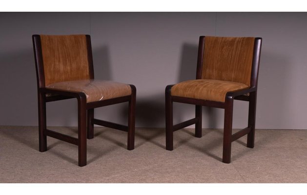 Chairs in Beech Wood and Velvet, Set of 2-SRP-1732812